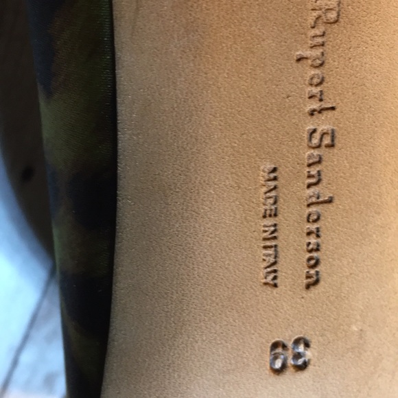 Rupert Sanderson shoes leopard print heels size 39 - Picture 13 of 16